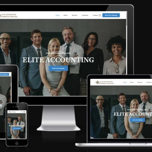 Financial Website Redesign