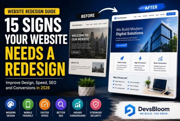 Website Redesign Guide: 15 Signs Your Website Needs a Redesign in 2026