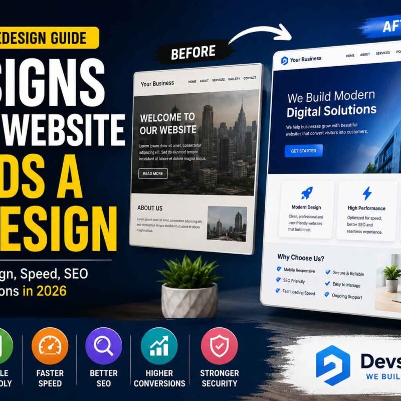 Website Redesign Guide: 15 Signs Your Website Needs a Redesign in 2026