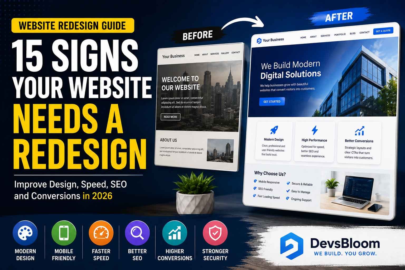 Website Redesign Guide: 15 Signs Your Website Needs a Redesign in 2026